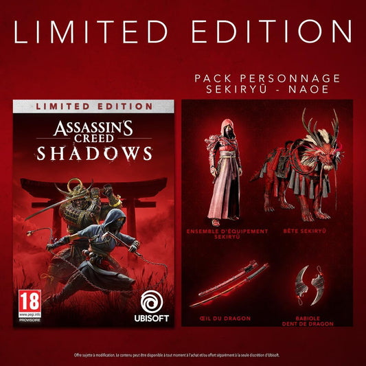 Assassin's Creed Shadows Limited Edition FR PS5