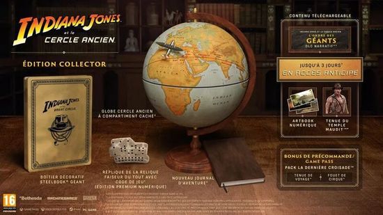 Indiana Jones Et Le Cercle Ancien Edition Collector (code De Téléchargement)
XBOX SERIES X
