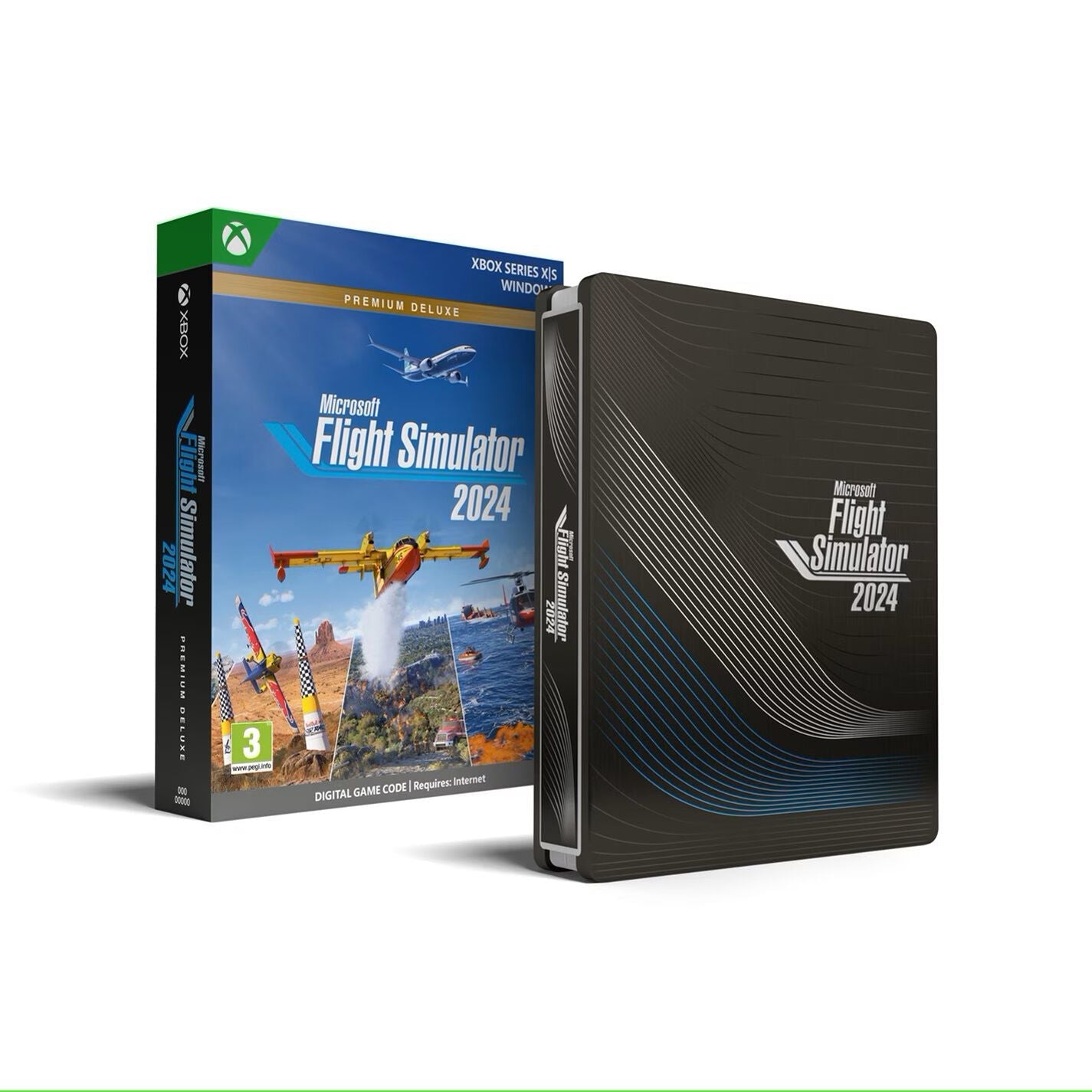Microsoft Flight Simulator 2024 – Edition Premium Deluxe SteelBook®


XBOX SERIES X