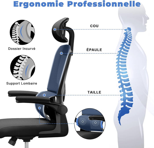 Chaise de Bureau Ergonomique