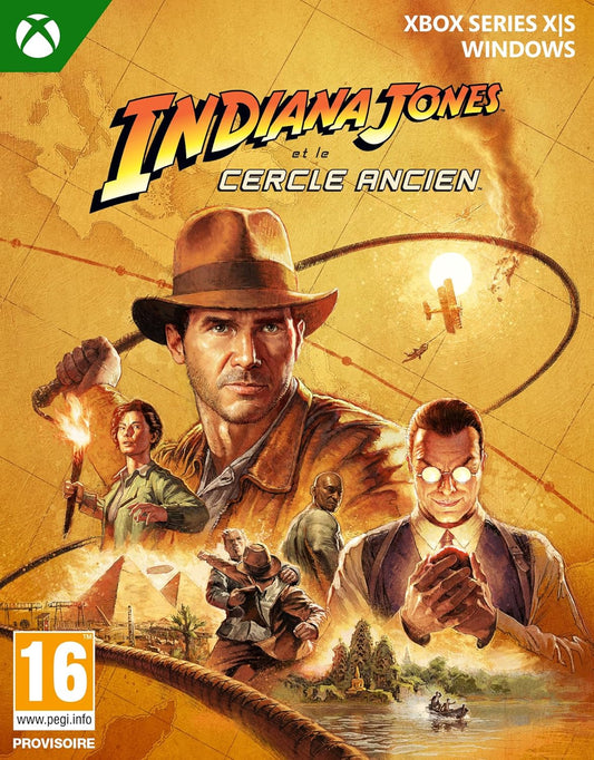 Indiana Jones et le Cercle Ancien - Edition Standard - Xbox Series X│S - Windows 10 – Code jeu à télécharger